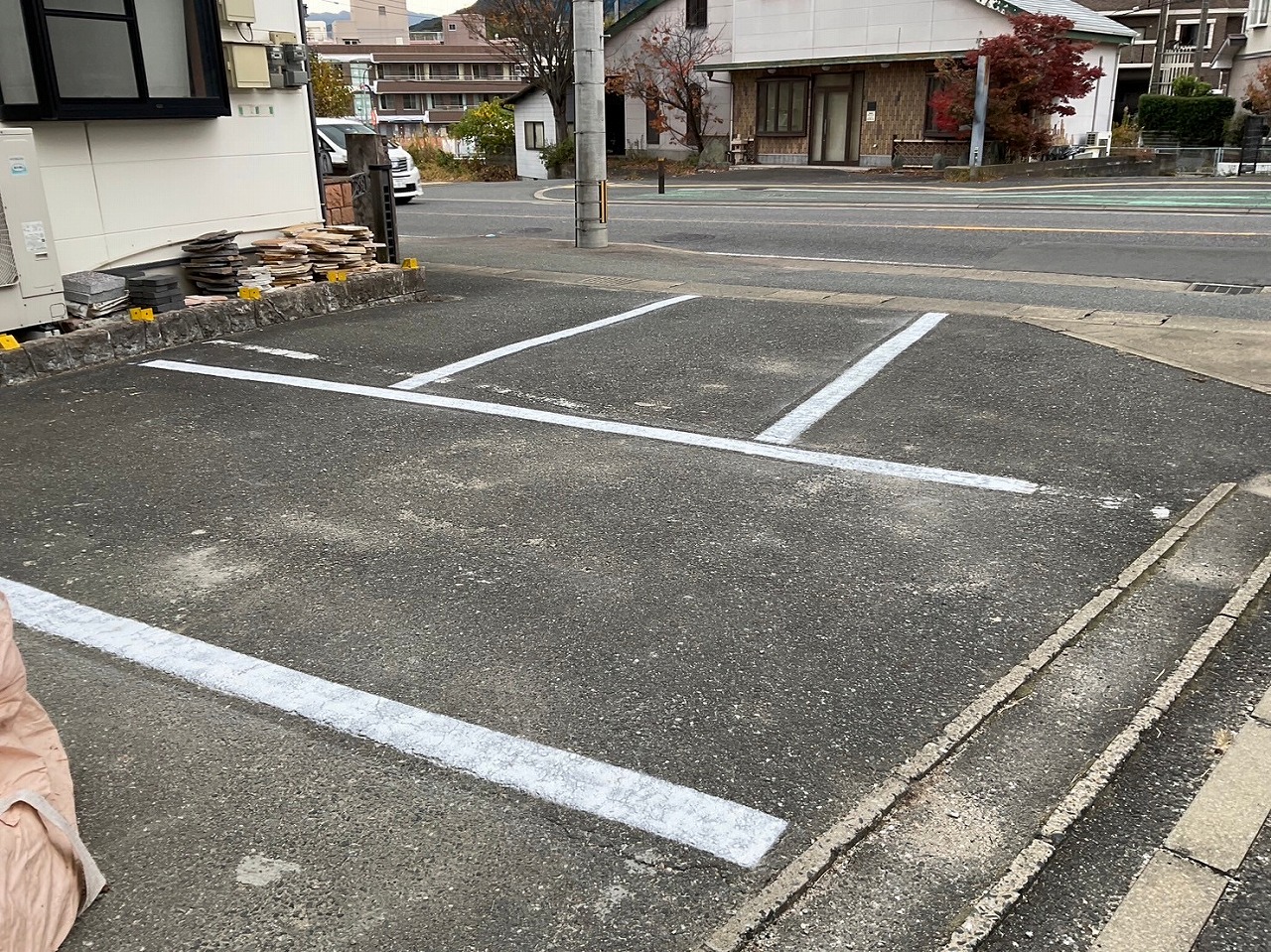 駐車場の環境整備が完成